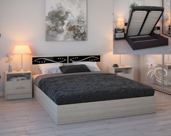 Кровать с п/м Вега 92 1600 в Ленске - mebel154.com