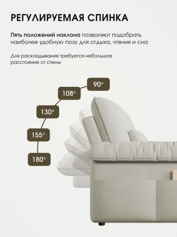 Кресло-кровать ЛУНО 105см в Ленске - mebel154.com