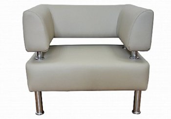 Офисное мягкое кресло ИЛТОН одноместный 1 в Ленске - mebel154.com