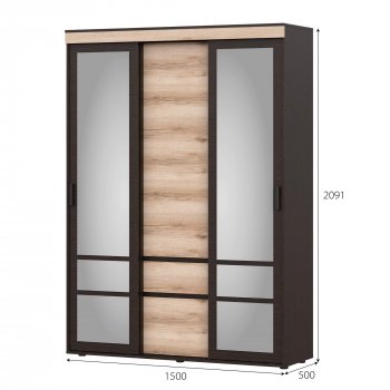 Шкаф-купе Берген в Ленске - mebel154.com