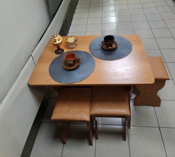 Обеденная зона Миссия (бук) в Ленске - mebel154.com