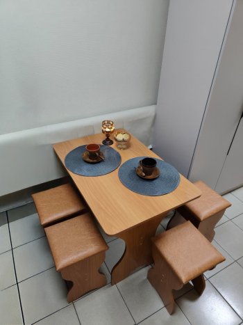 Обеденная зона Миссия (бук) в Ленске - mebel154.com