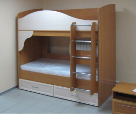 Кровать двухъярусная в Ленске - mebel154.com