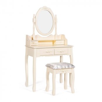 Туалетный столик с зеркалом и табуретом Secret De Maison ARNO ( mod. HX18-263 ) в Ленске - mebel154.com