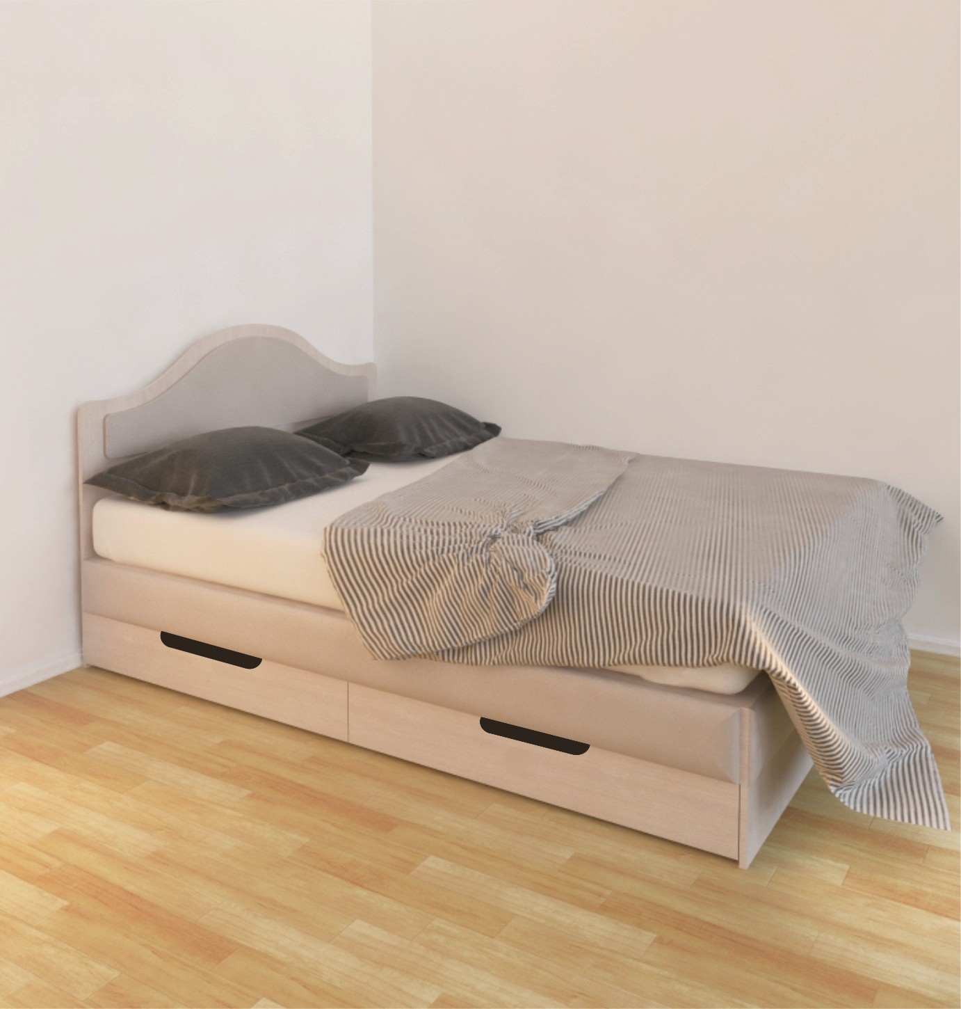 Кровать Монако в Ленске - mebel154.com