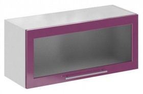 Олива ПГС 800 шкаф верхний горизонтальный стекло в Ленске - mebel154.com