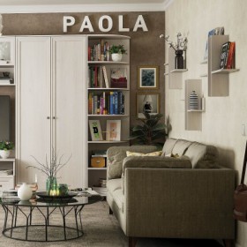 Полка угловая 14 Paola в Ленске - mebel154.com