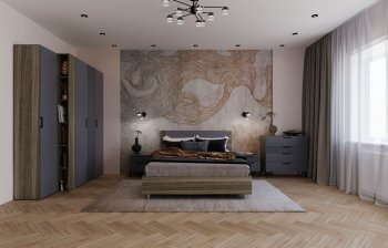 Спальный гарнитур Борнео в Ленске - mebel154.com