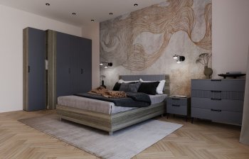 Спальный гарнитур Борнео в Ленске - mebel154.com