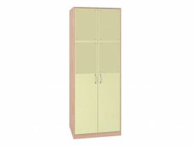 Шкаф для одежды 2-х дверный 2 Калейдоскоп в Ленске - mebel154.com