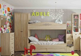 Шкаф для одежды 2-х дверный 92 Adele в Ленске - mebel154.com