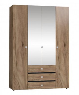 Шкаф для одежды 4-х дверный 555 Neo в Ленске - mebel154.com