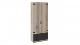 Шкаф для одежды комбинированный Окланд в Ленске - mebel154.com