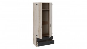 Шкаф для одежды комбинированный Окланд в Ленске - mebel154.com