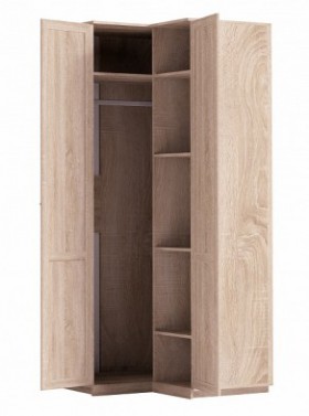 Шкаф для одежды угловой 14 Adele в Ленске - mebel154.com