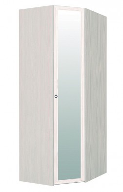Шкаф для одежды угловой с зеркалом 56-2 Марсель в Ленске - mebel154.com