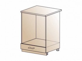 Шкаф нижний для духовки Сити ШНД 600 в Ленске - mebel154.com