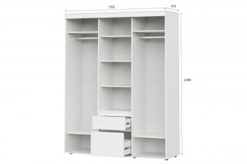 Шкаф-купе Одри 1.7м в Ленске - mebel154.com