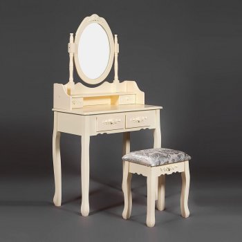 Туалетный столик с зеркалом и табуретом Secret De Maison ARNO ( mod. HX18-263 ) в Ленске - mebel154.com